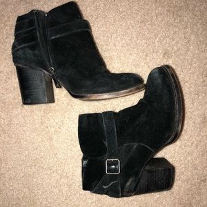 Velvet Black Bootie